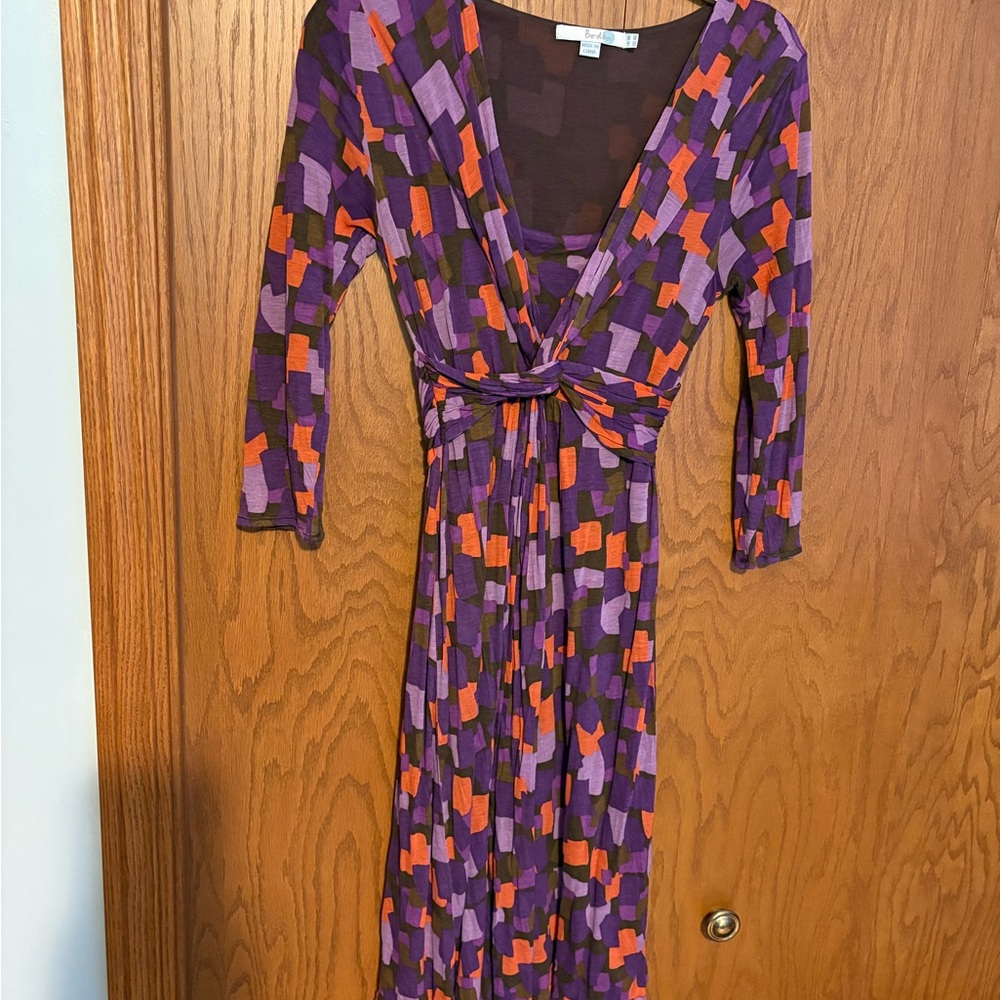 Boden Geometric Knot Detail Dress